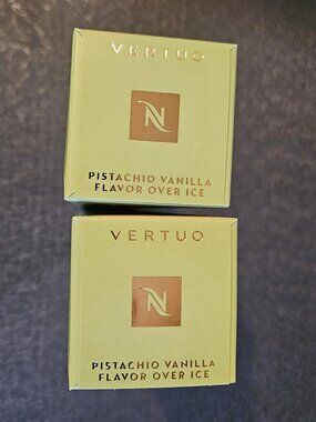 VERTUO Pistachio Vanilla Nespresso pods - 2 BOXES NEW
